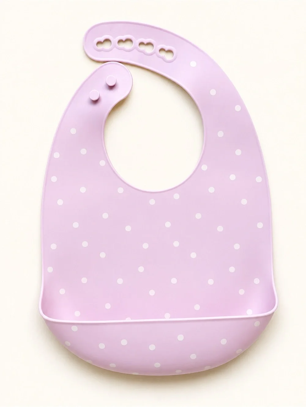 cloud island Floral Print & Lavender Silicone Bibs